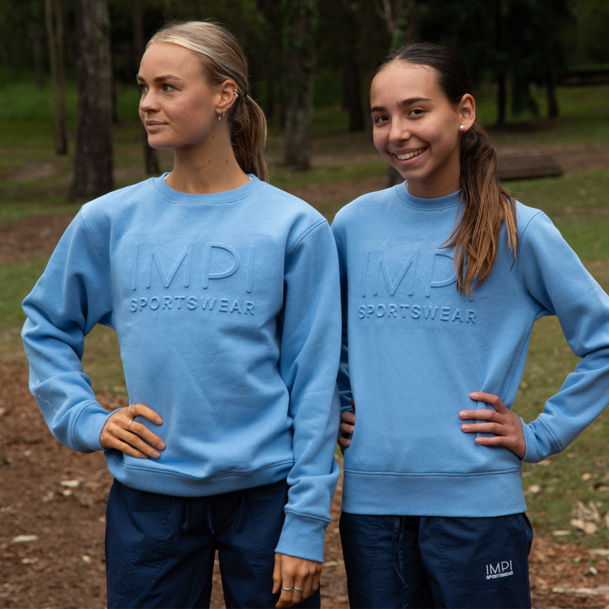 blue crew fleece jumper