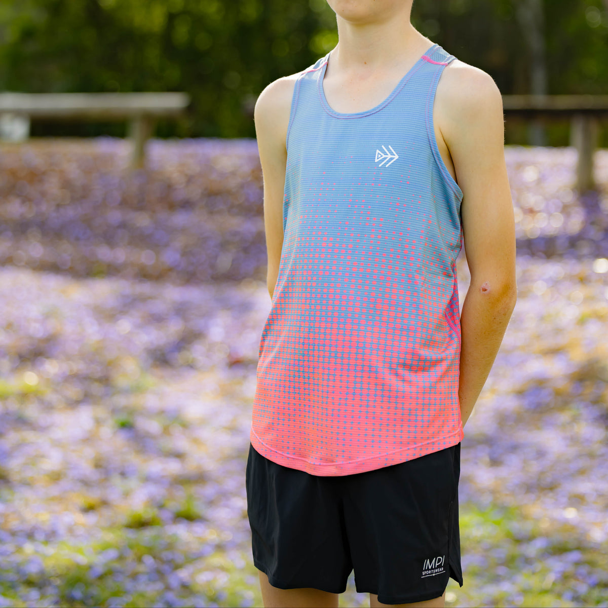 boys black running shorts