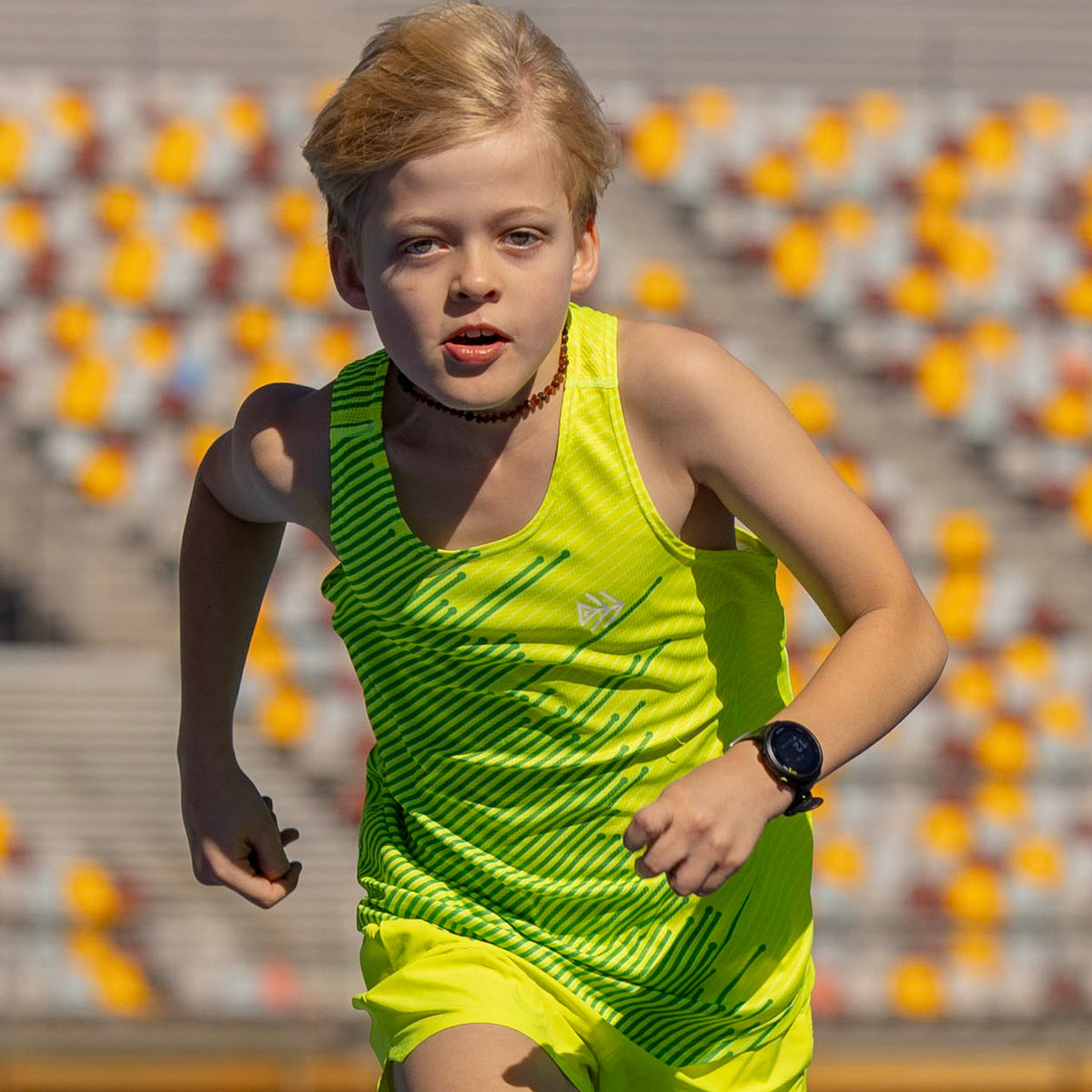 boys running singlet