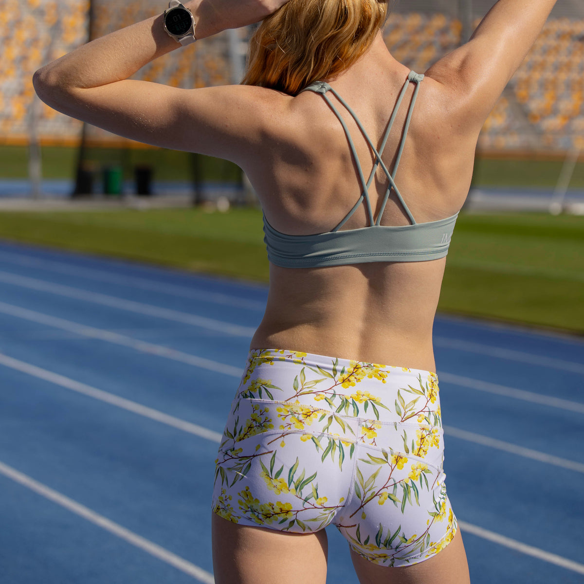 green running crop