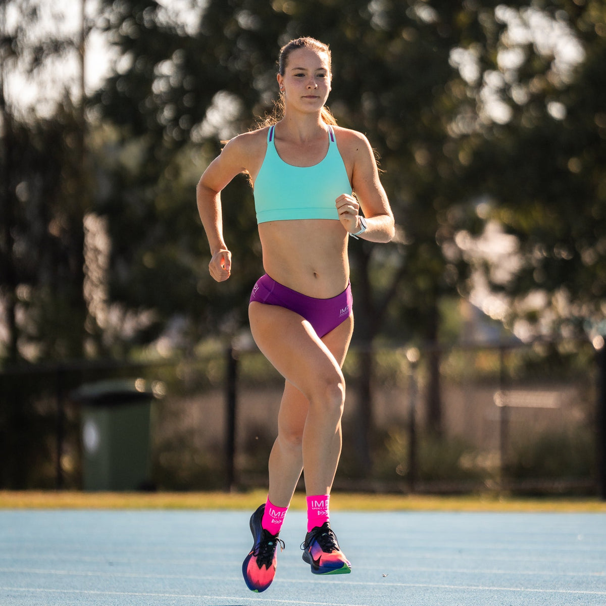 mint running crop