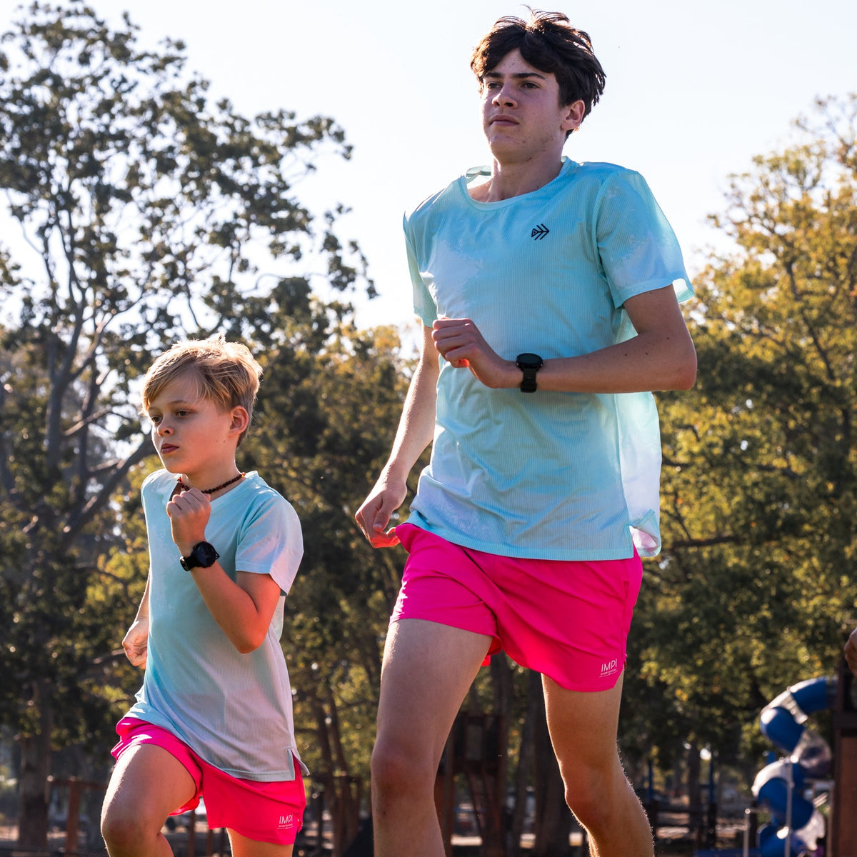 IMPI Boys Running Tee - Mint
