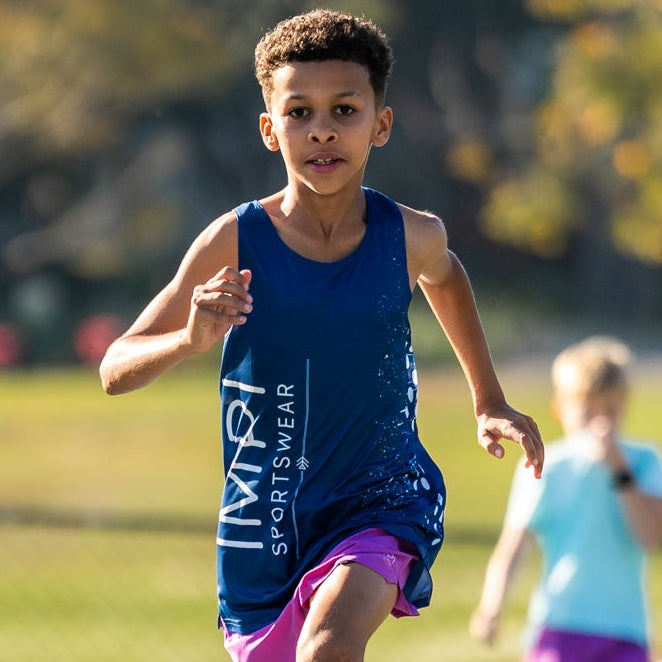 IMPI boys mint running singlet