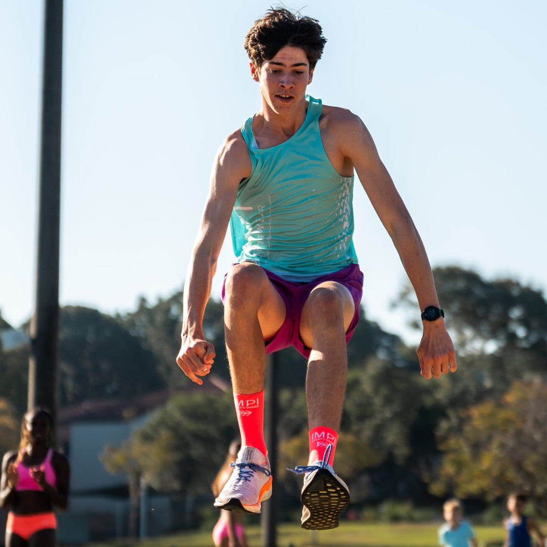 IMPI boys mint running singlet