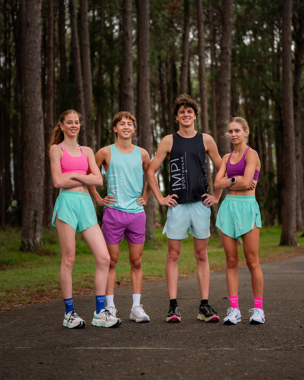 IMPI Boys Singlet - Black