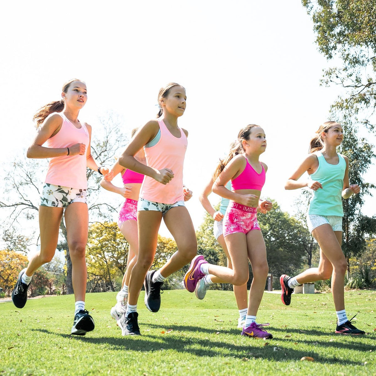 Pink girls singlet