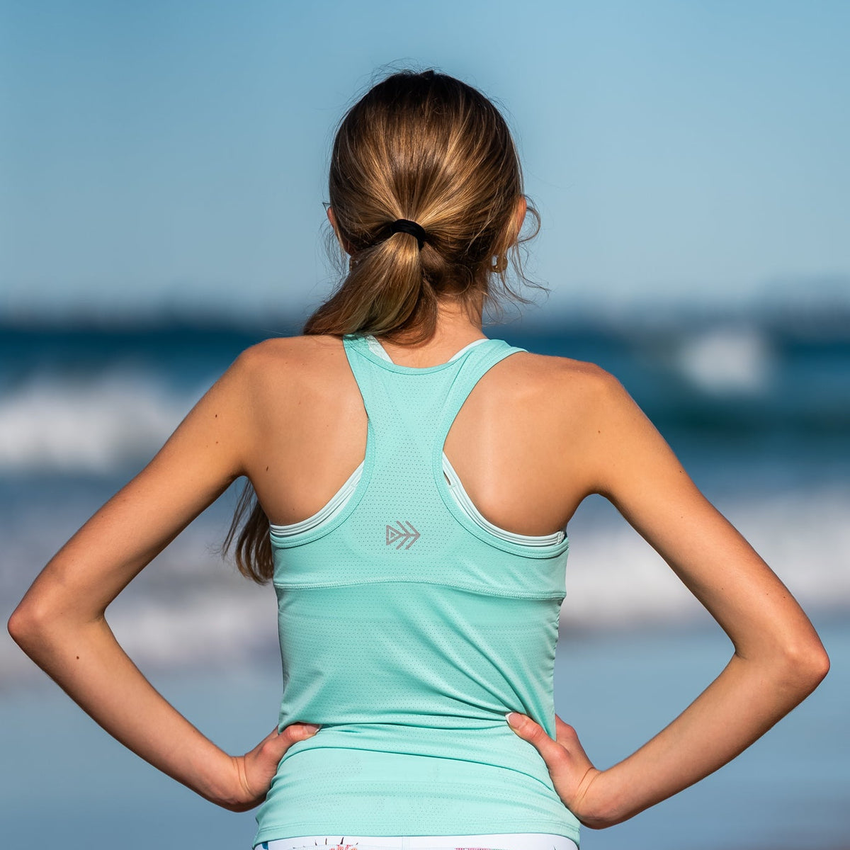 Girls running singlet