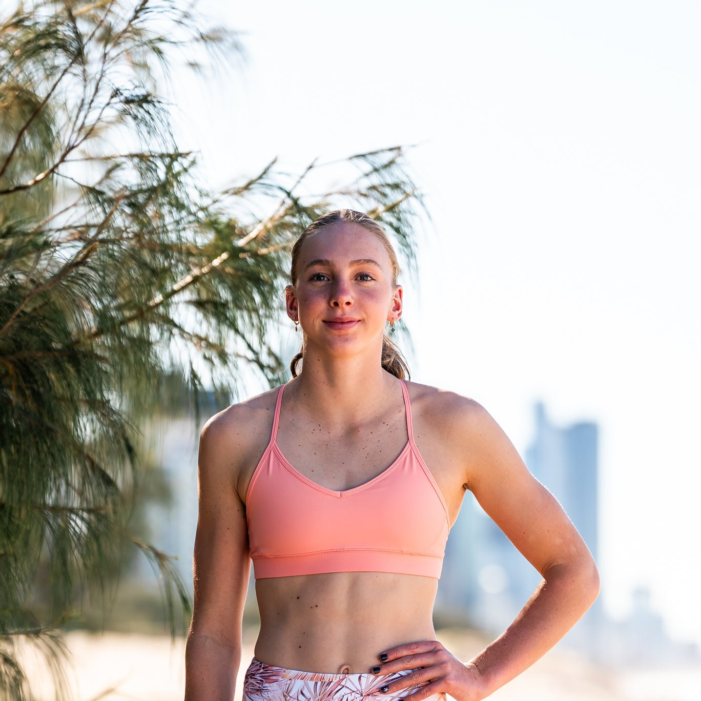 Girls running crop