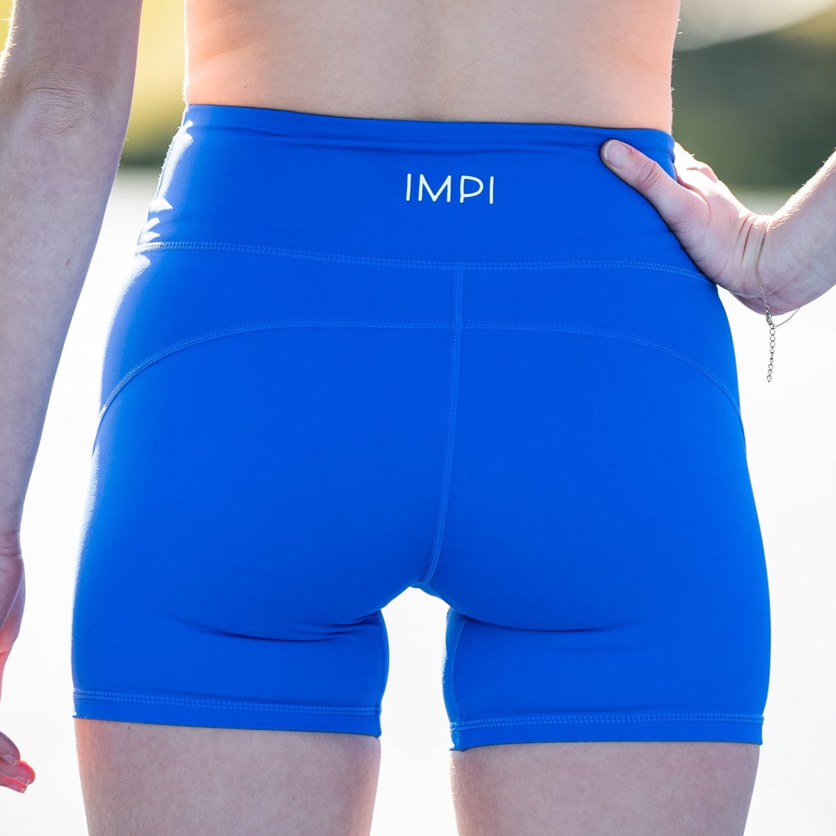 longer leg cobalt blue running shorts