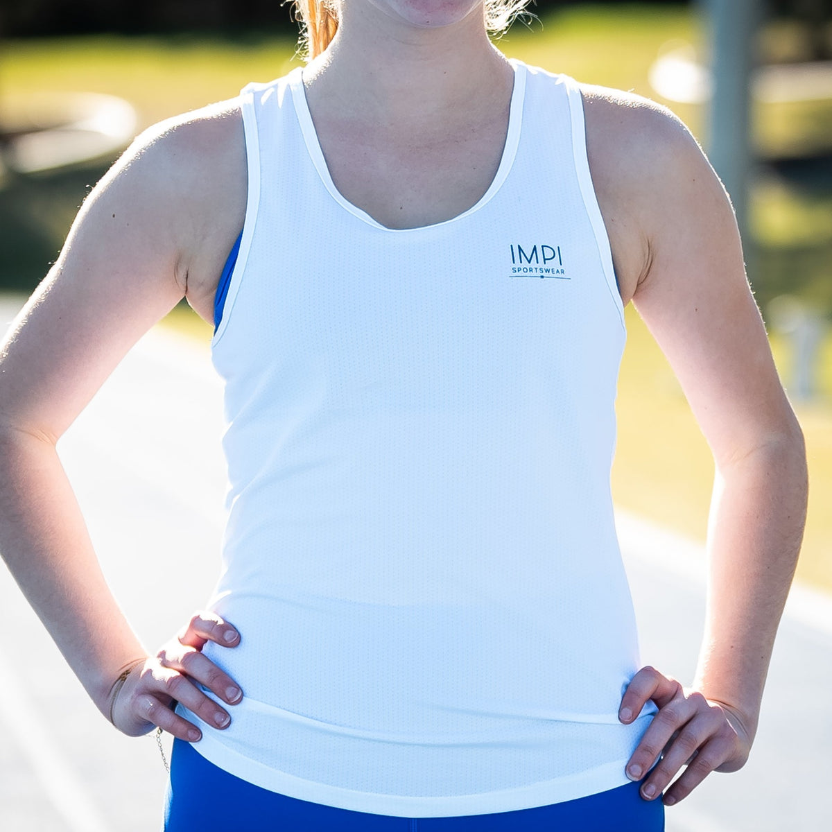 white running singlet