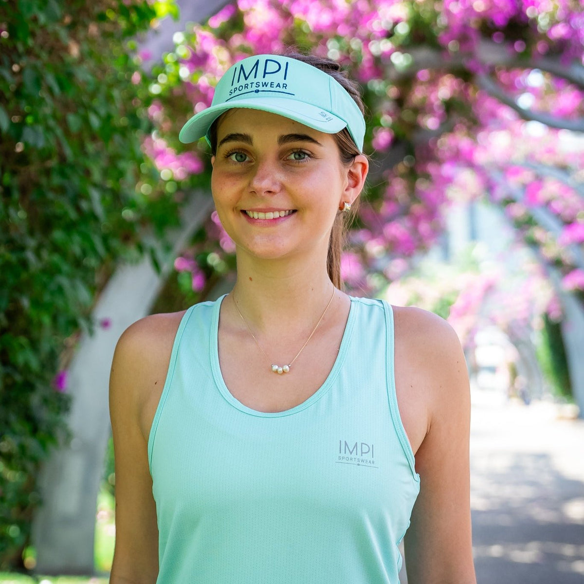 aqua running visor