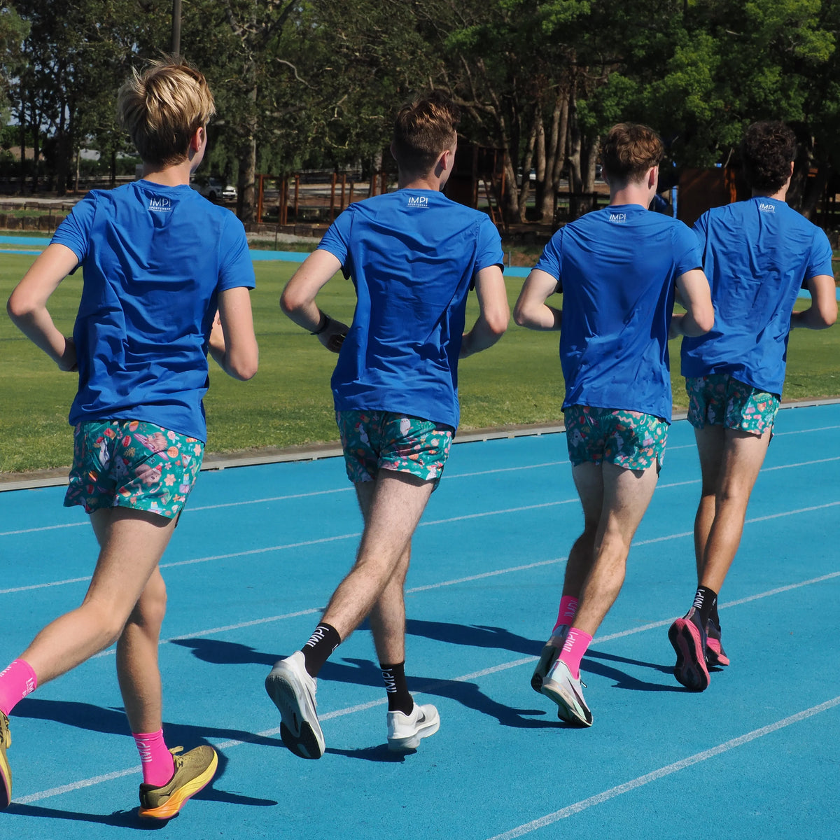 IMPI Boys Splittie Running Short - Xmas Fun