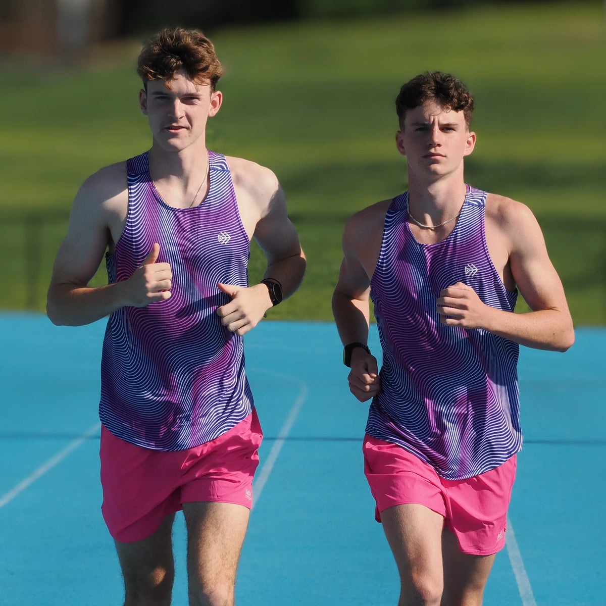 IMPI Boys Running Short - Hot Pink