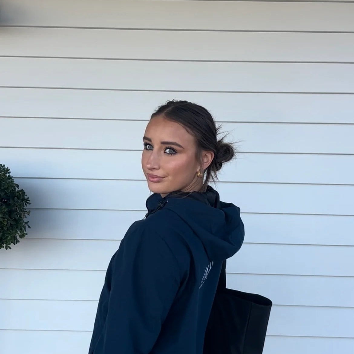 Navy Rain Jacket