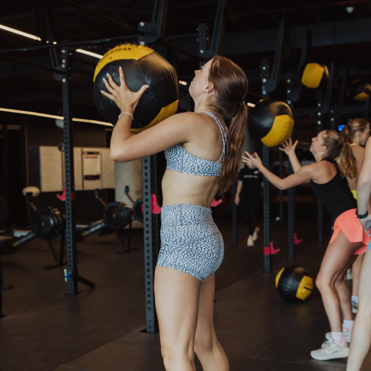 girls grey bike shorts