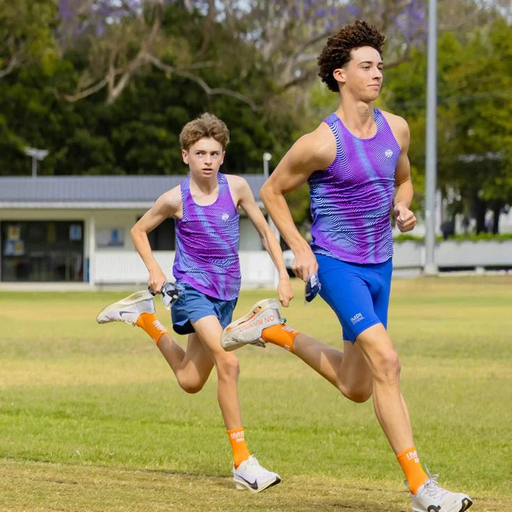 IMPI Boys Racing Tights - Cobalt
