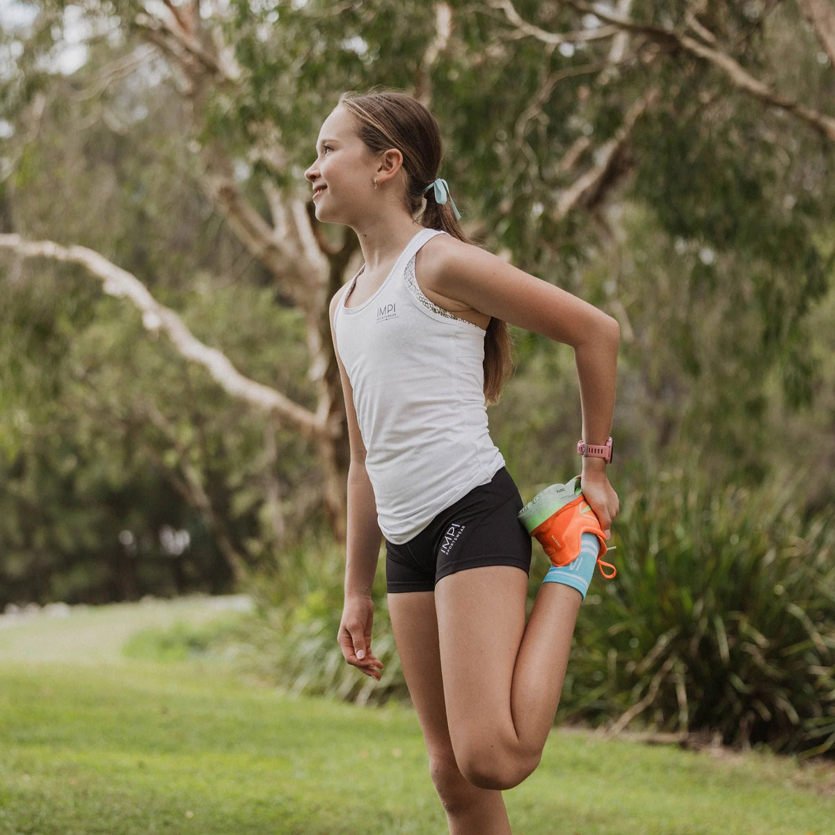 IMPI Fitted Running Singlet -  White