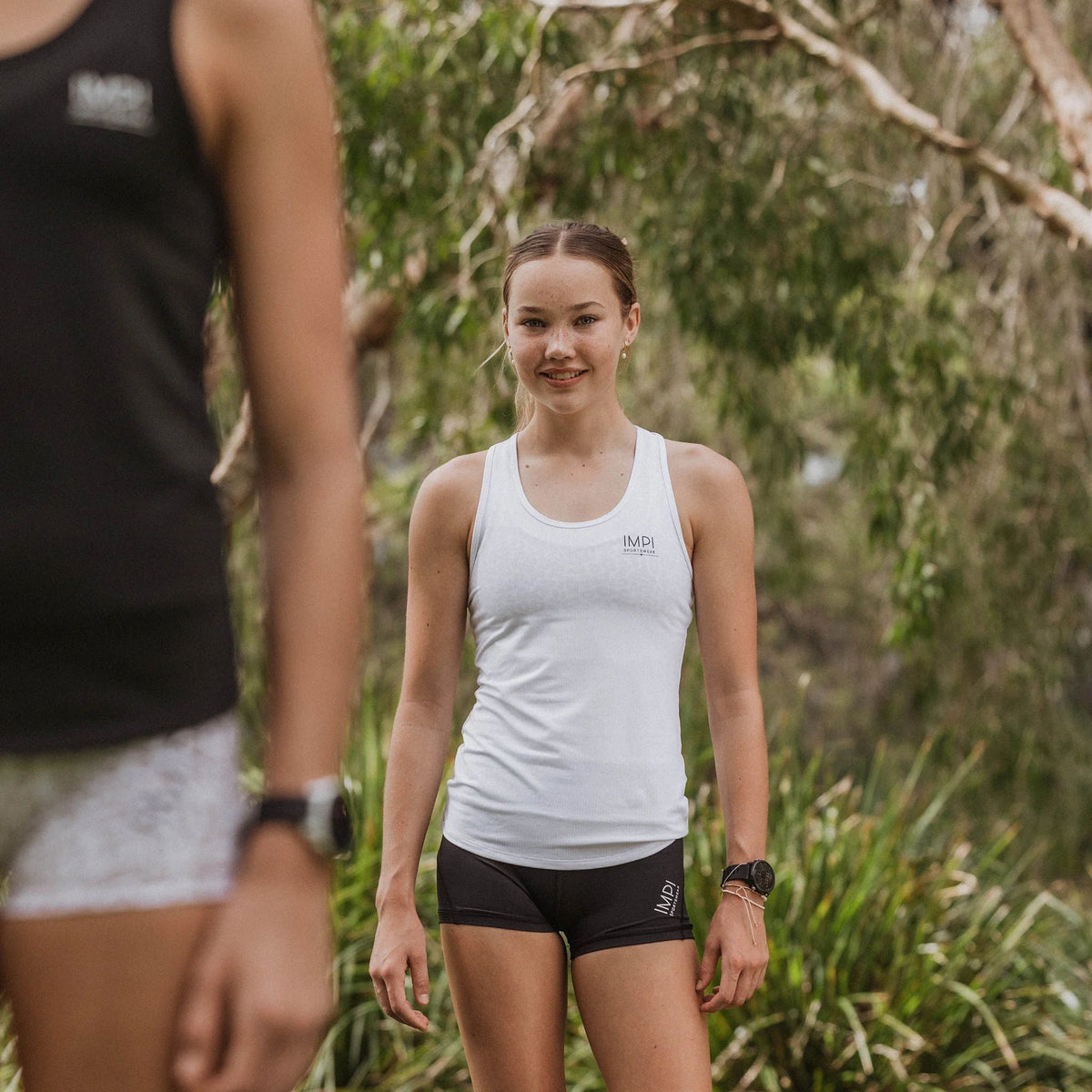 IMPI Fitted Running Singlet -  White