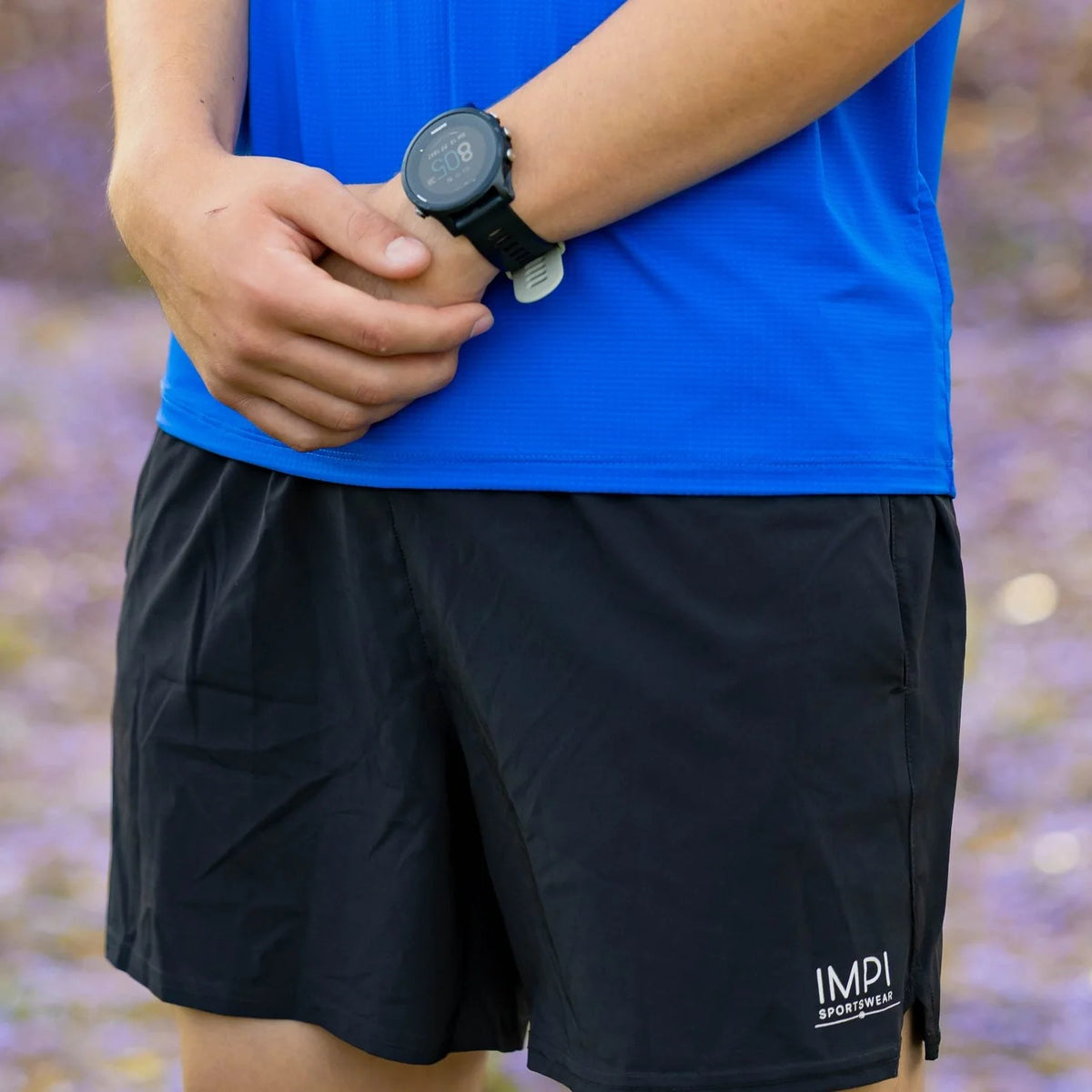 IMPI Boys Running Short - Black