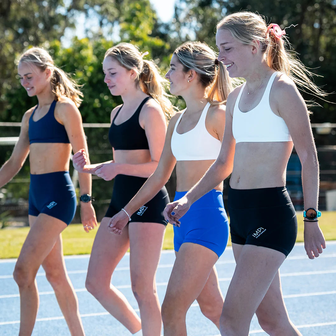 girls white crop top