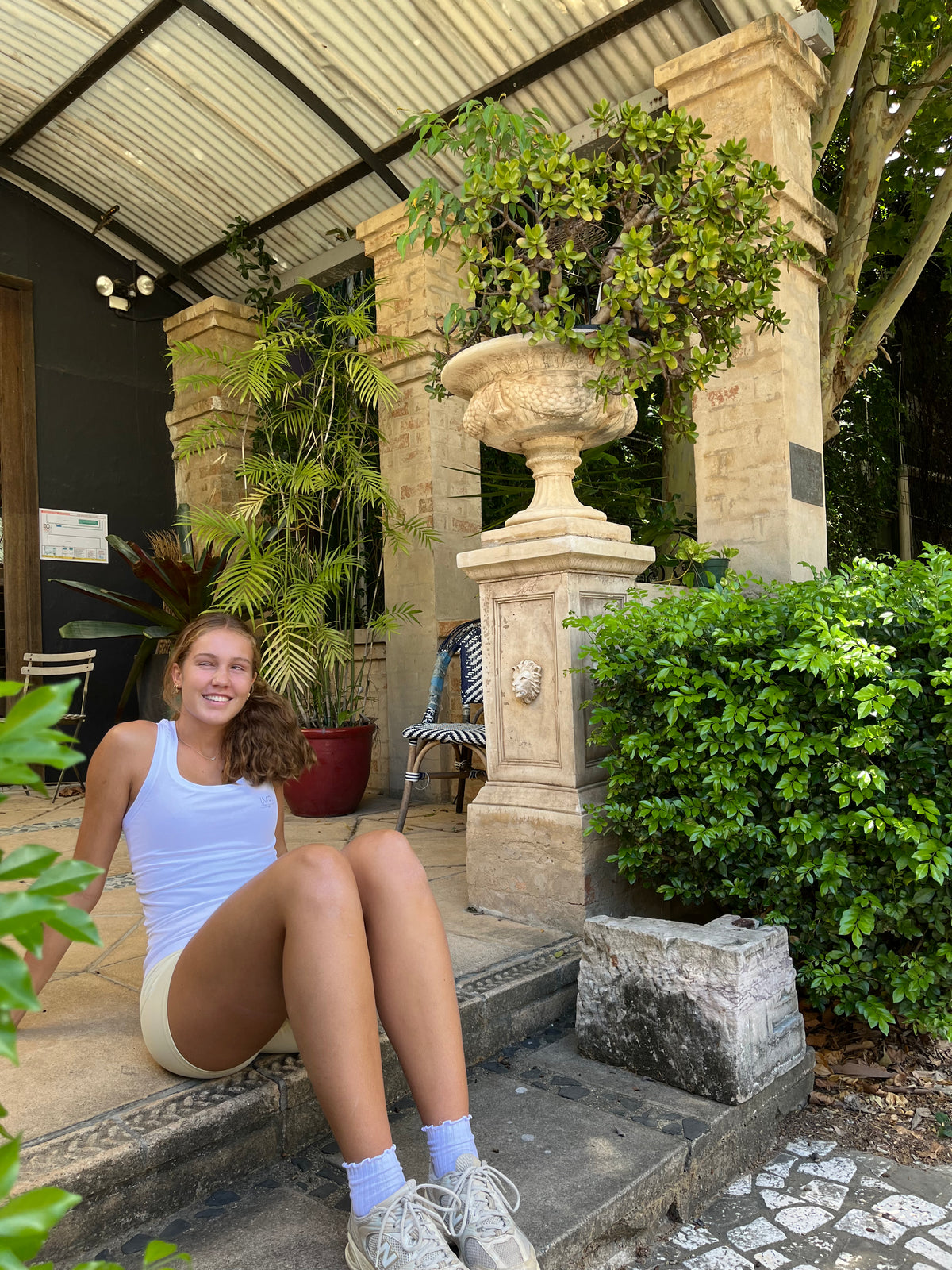 IMPI Seamless Running Singlet - White