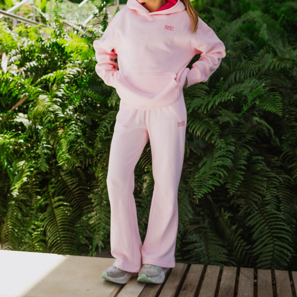 girls pink tracksuit top