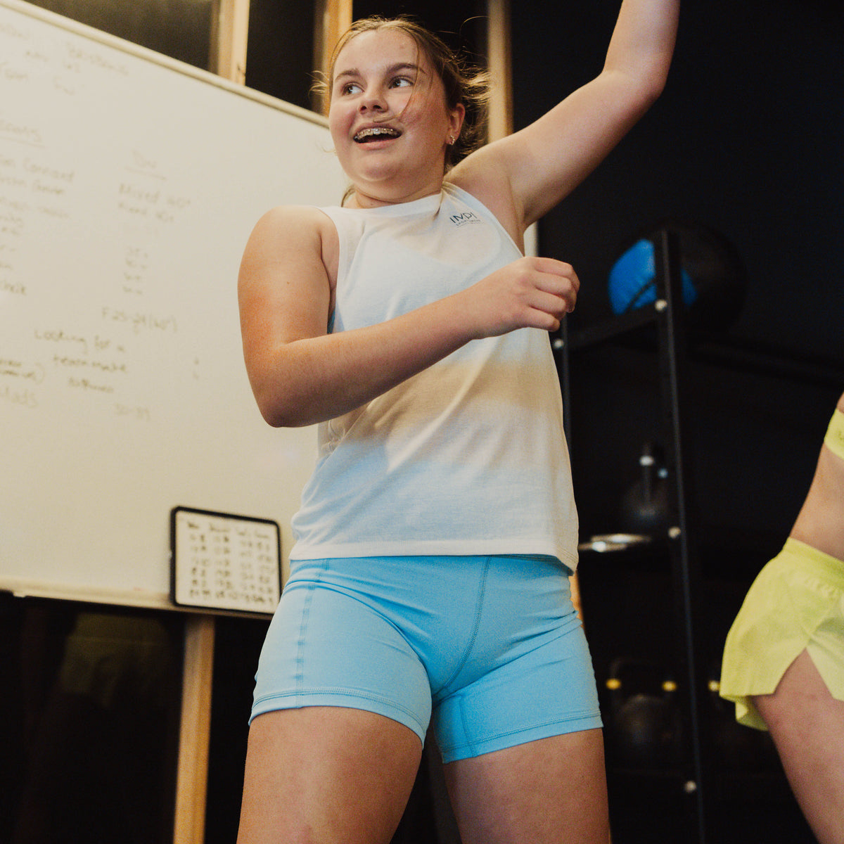 Blue Bike shorts Longer length