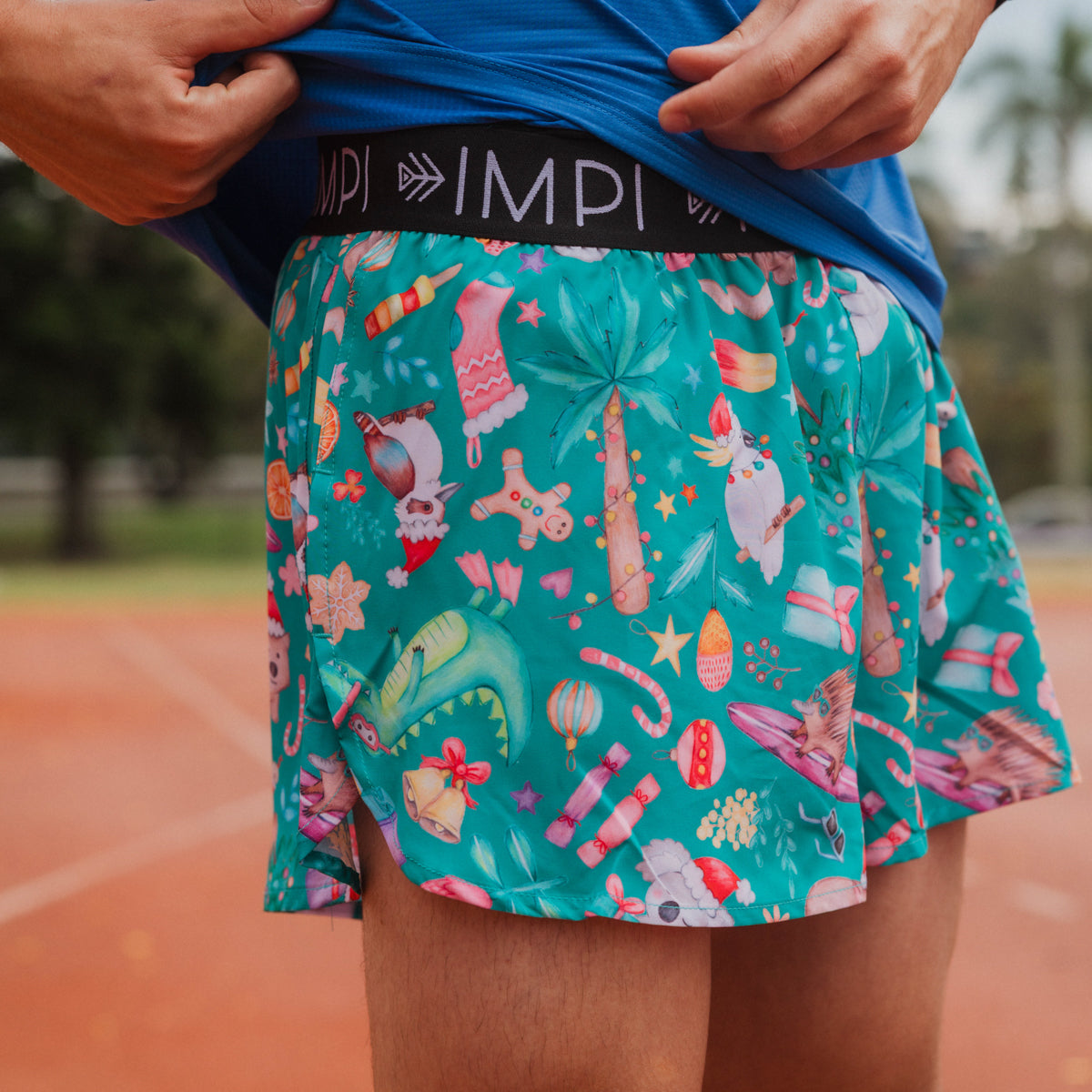 boys christmas running shorts