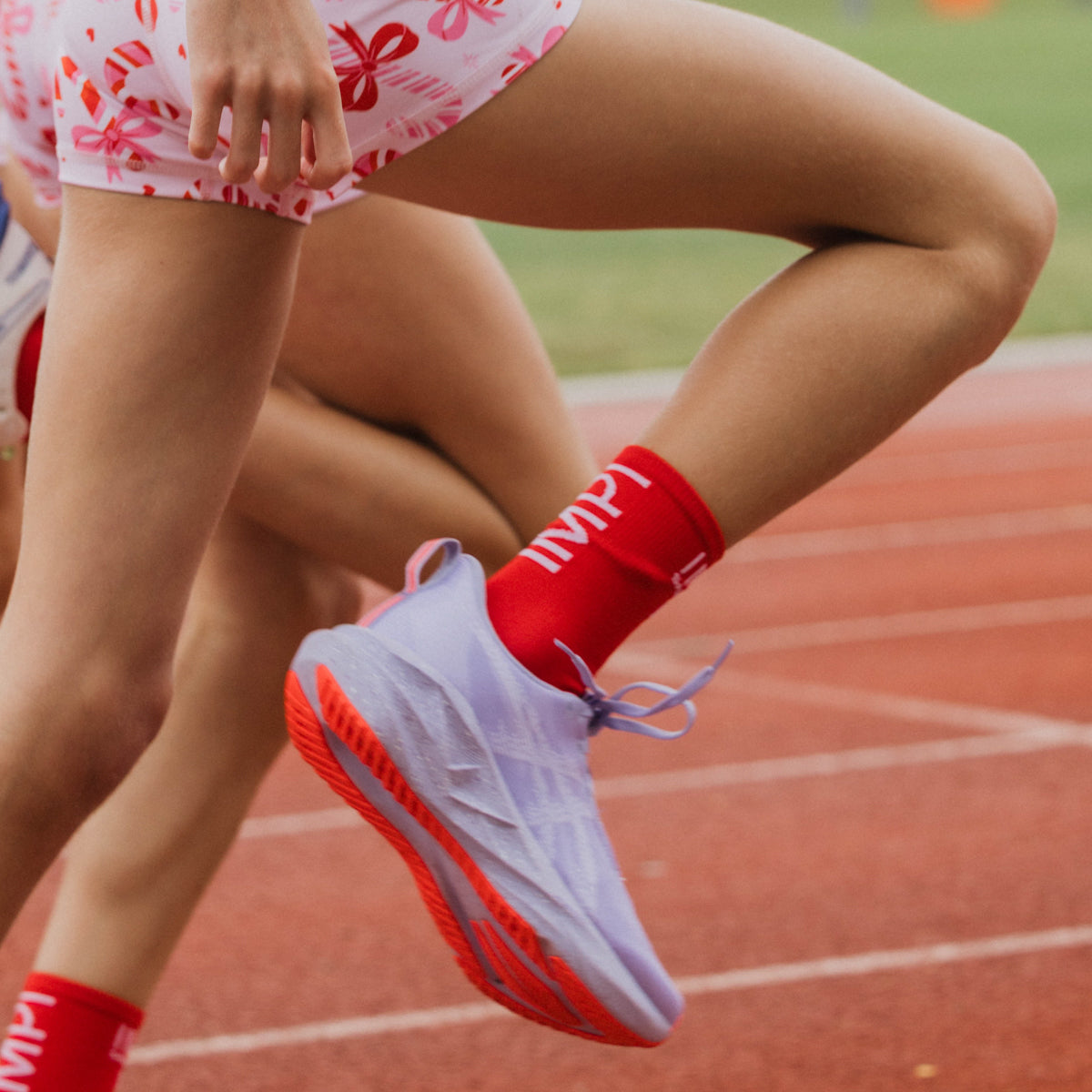 red running socks