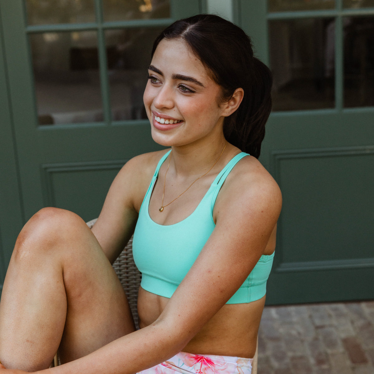 IMPI Running Loop Bra Top- Mint