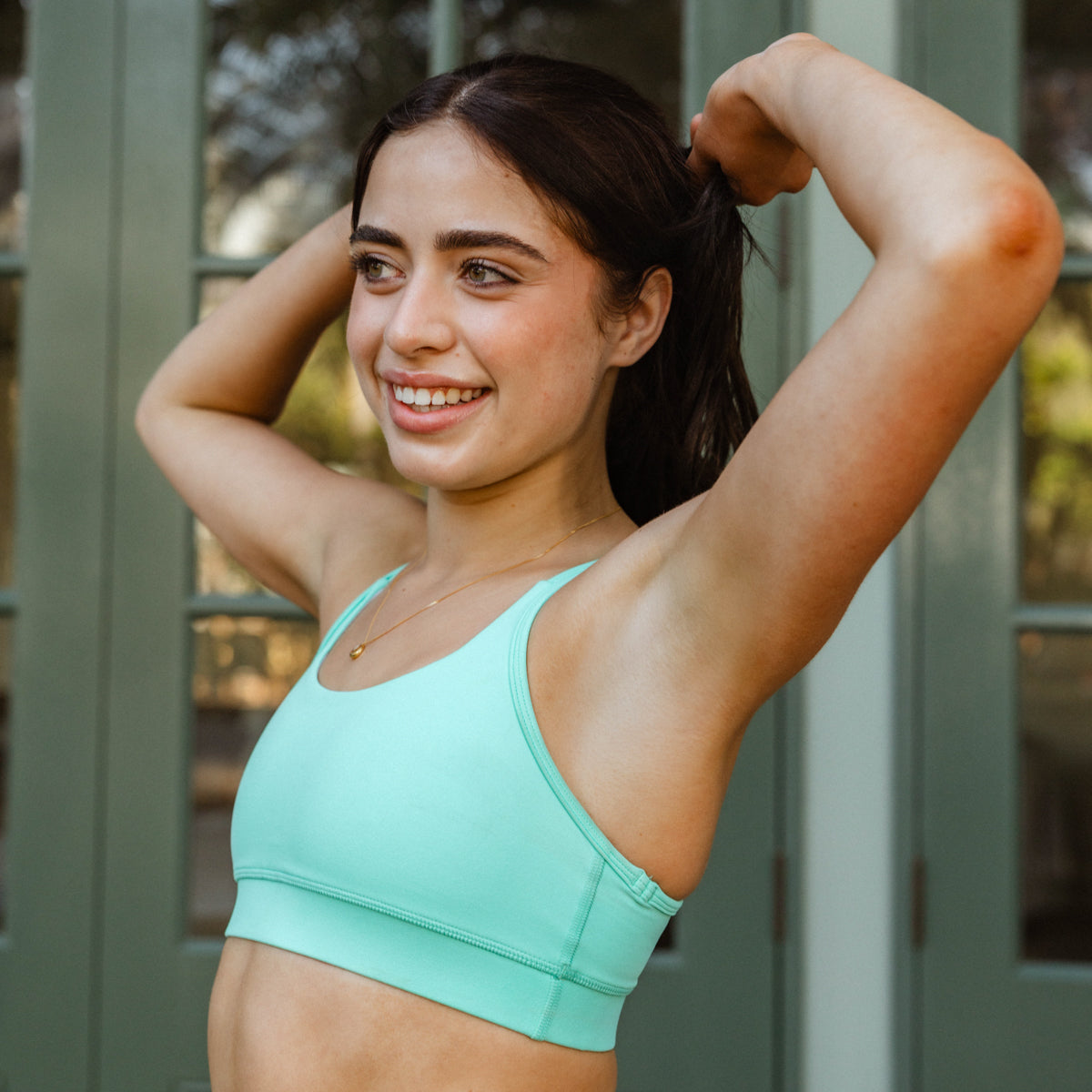 IMPI Running Loop Bra Top- Mint