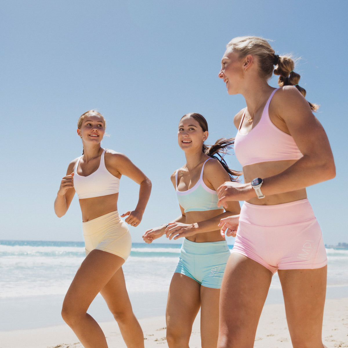 girls aqua bike shorts