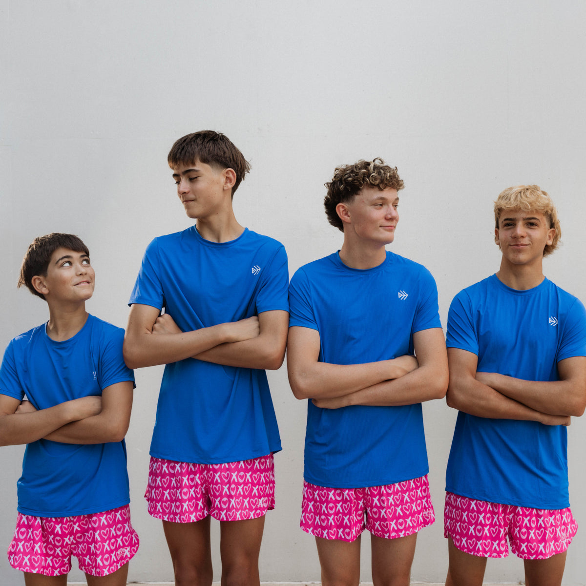 IMPI Boys Split Leg Running Short - X & O's