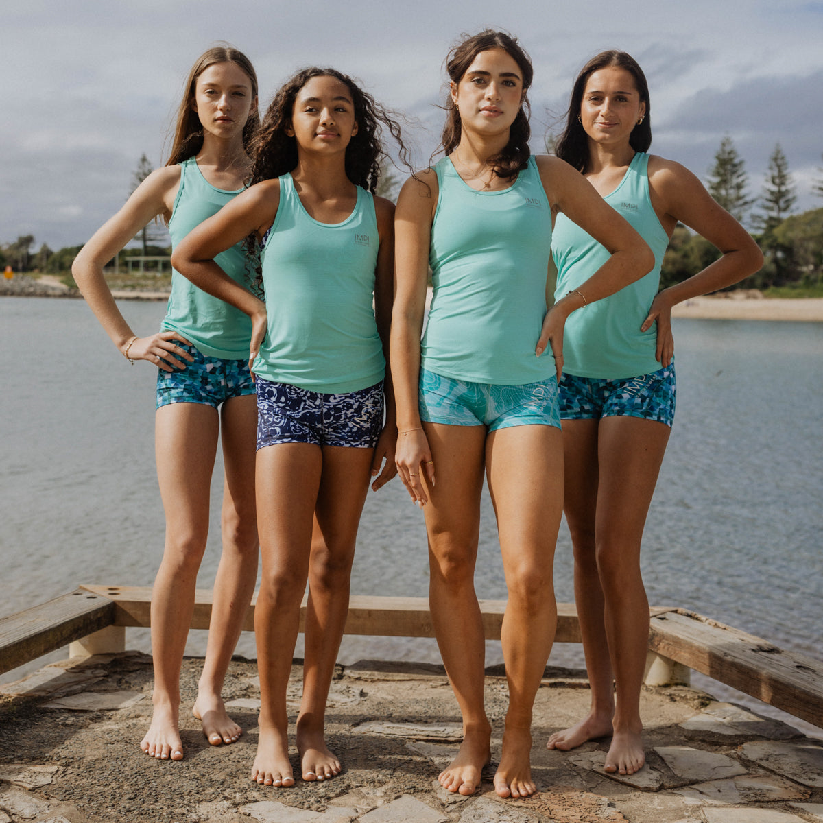 IMPI Fitted Running Singlet - Mint