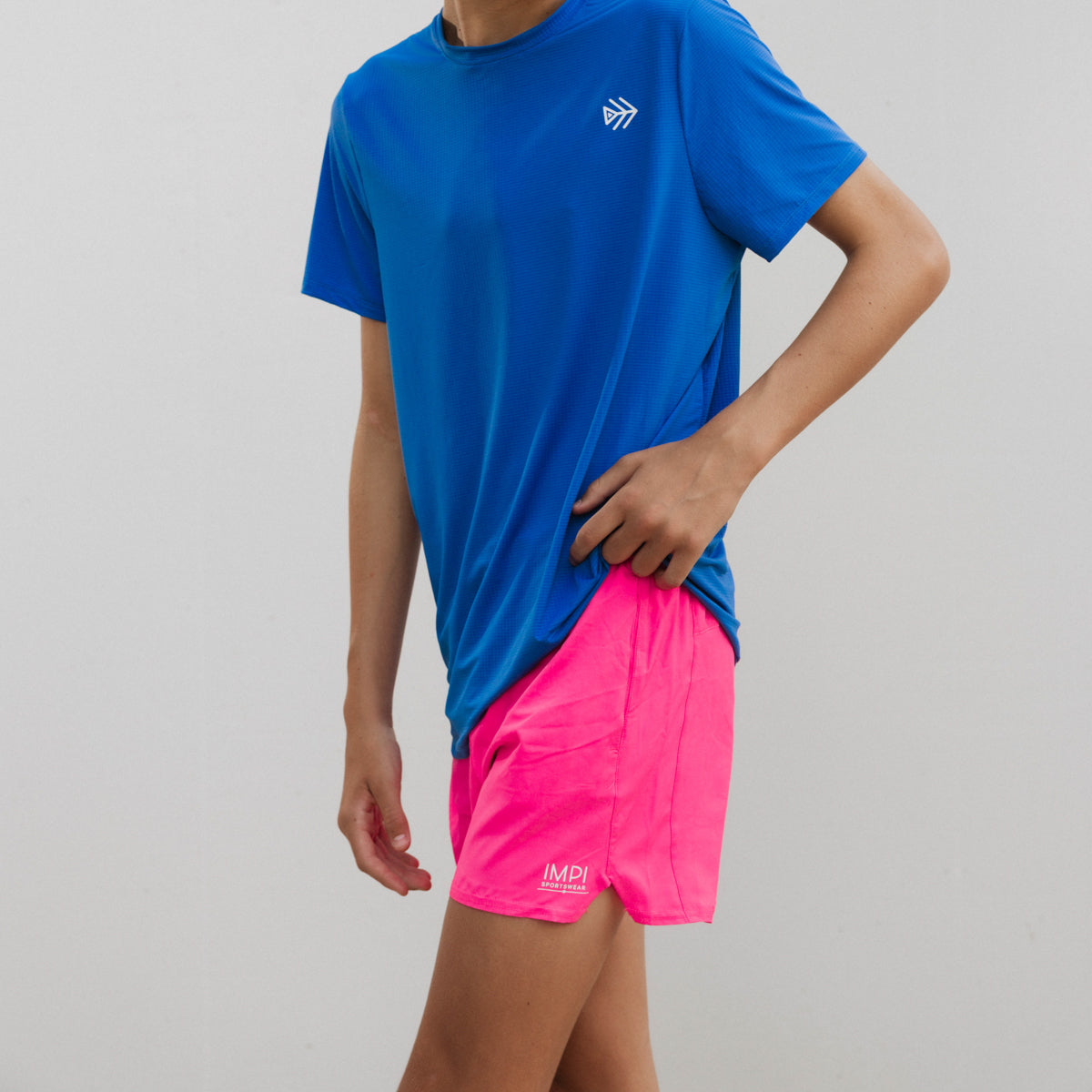 IMPI Unisex Running Tee - Electric Blue