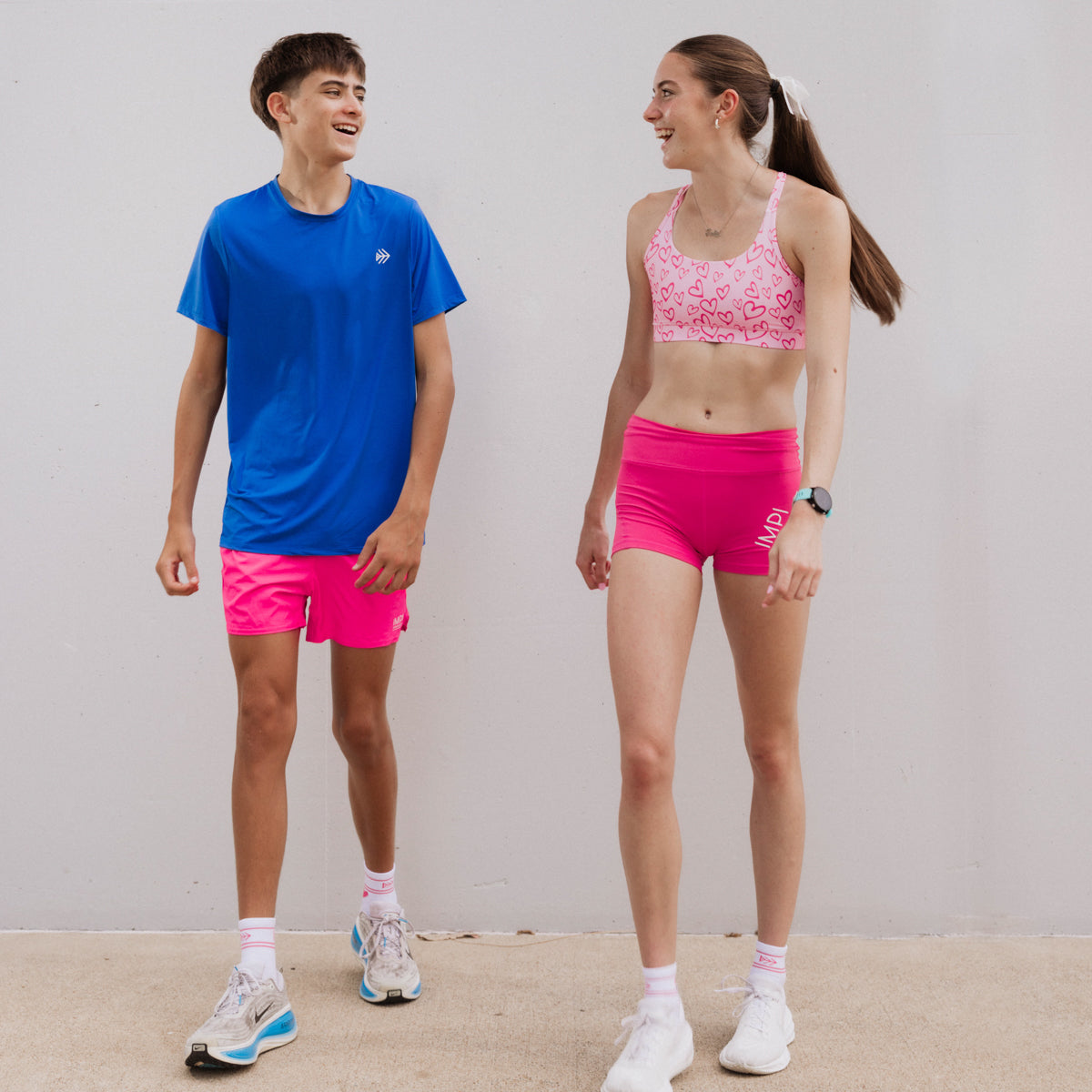 IMPI Unisex Running Tee - Electric Blue