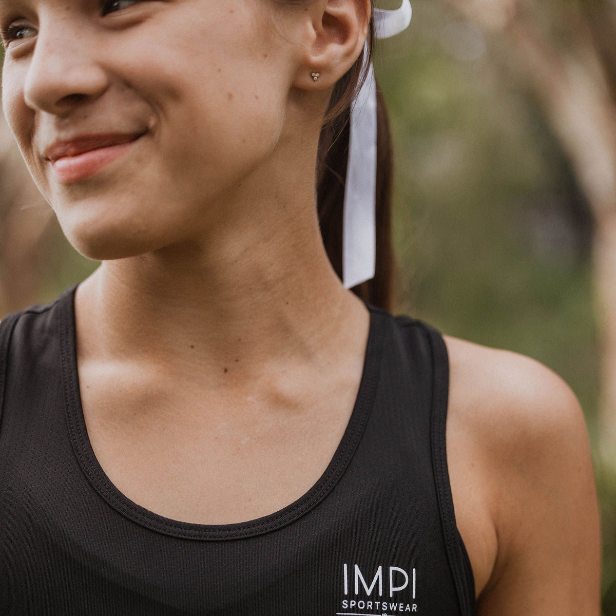 girls running singlet
