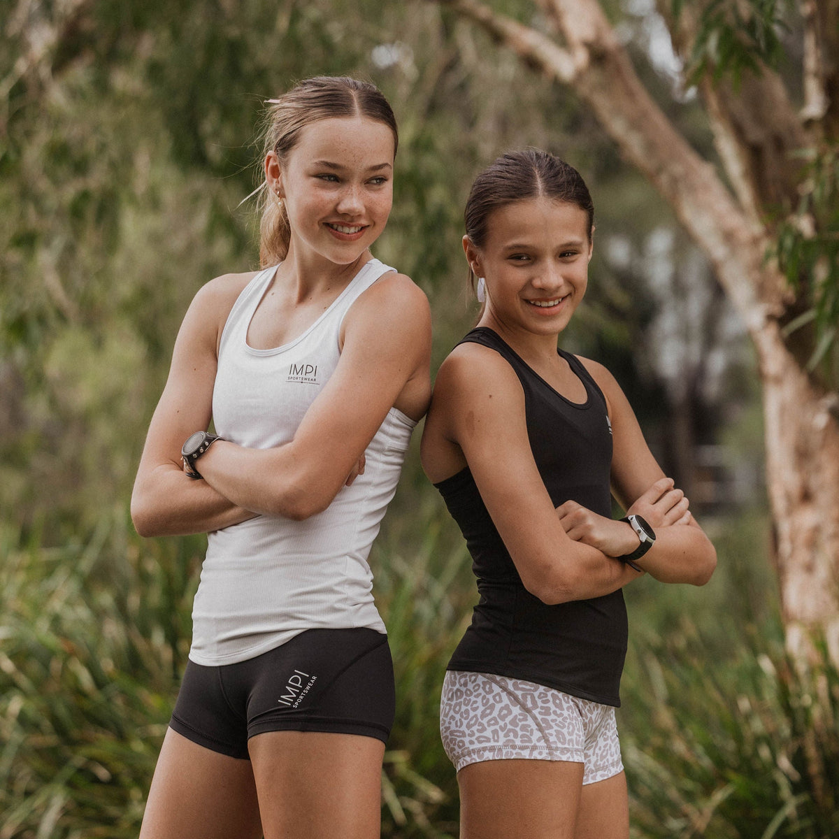 girls running singlet