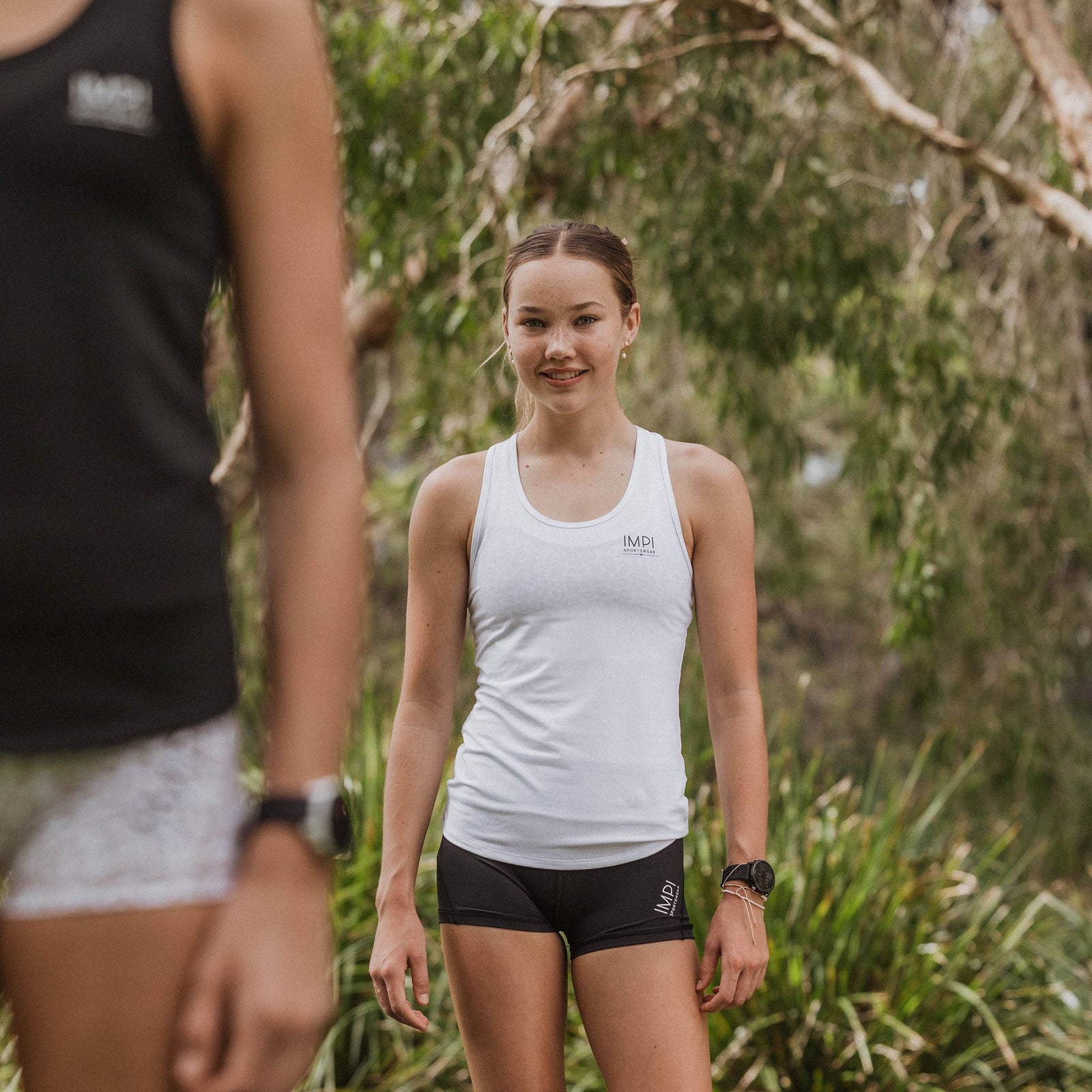 girls running singlet