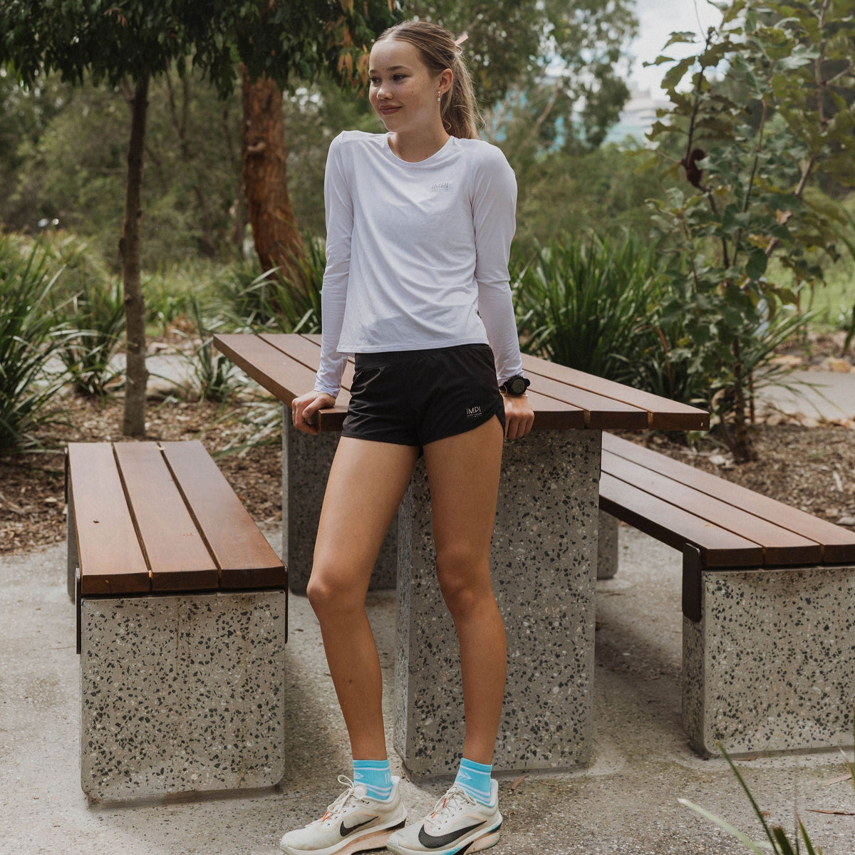 long sleeve running top