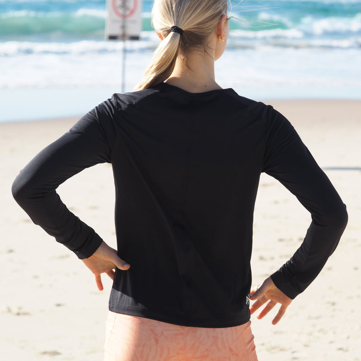 IMPI Long Sleeve Running Top - Black