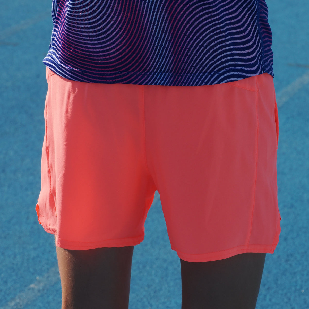 boys bright running shorts