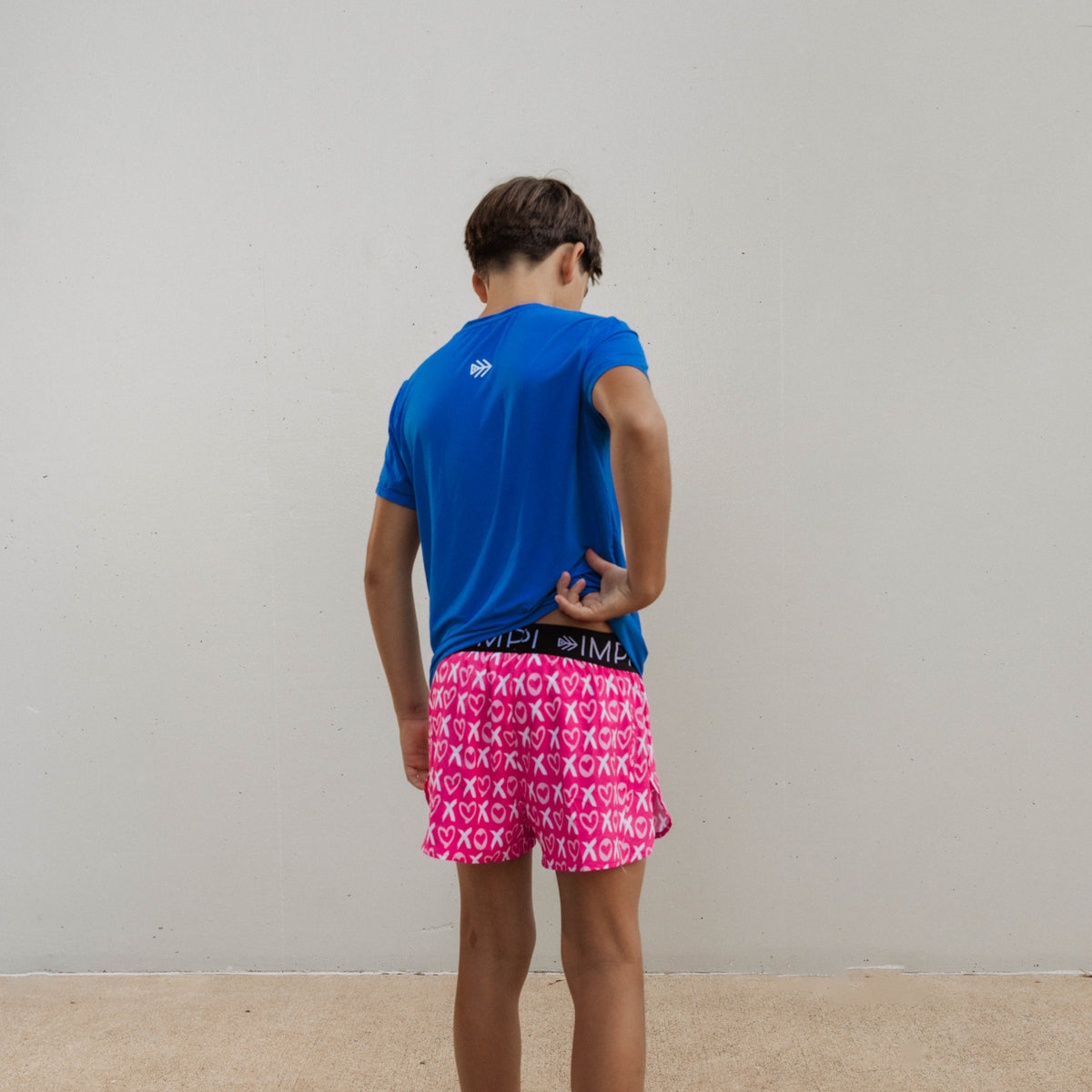 IMPI Boys Split Leg Running Short - X & O's