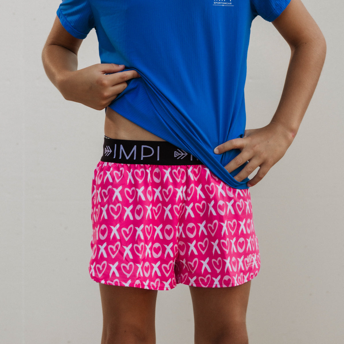 IMPI Boys Split Leg Running Short - X & O's